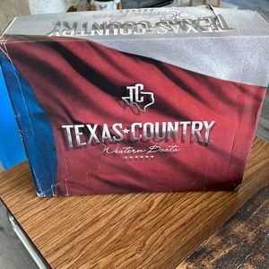 New Texas country work boots, steel toe